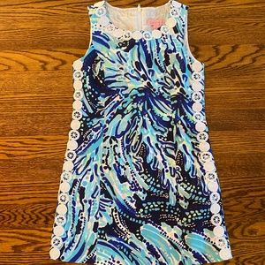 Lilly Pulitzer Girls Mila shift dress size 8